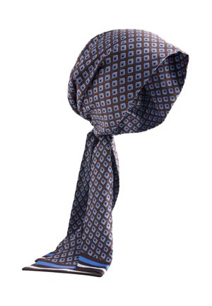 Next, PRE TIED HEADSCARF . - Headscarf - brown geo print