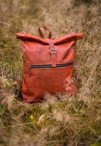 Gusti Leder MILO - Dagryggsäck - braun