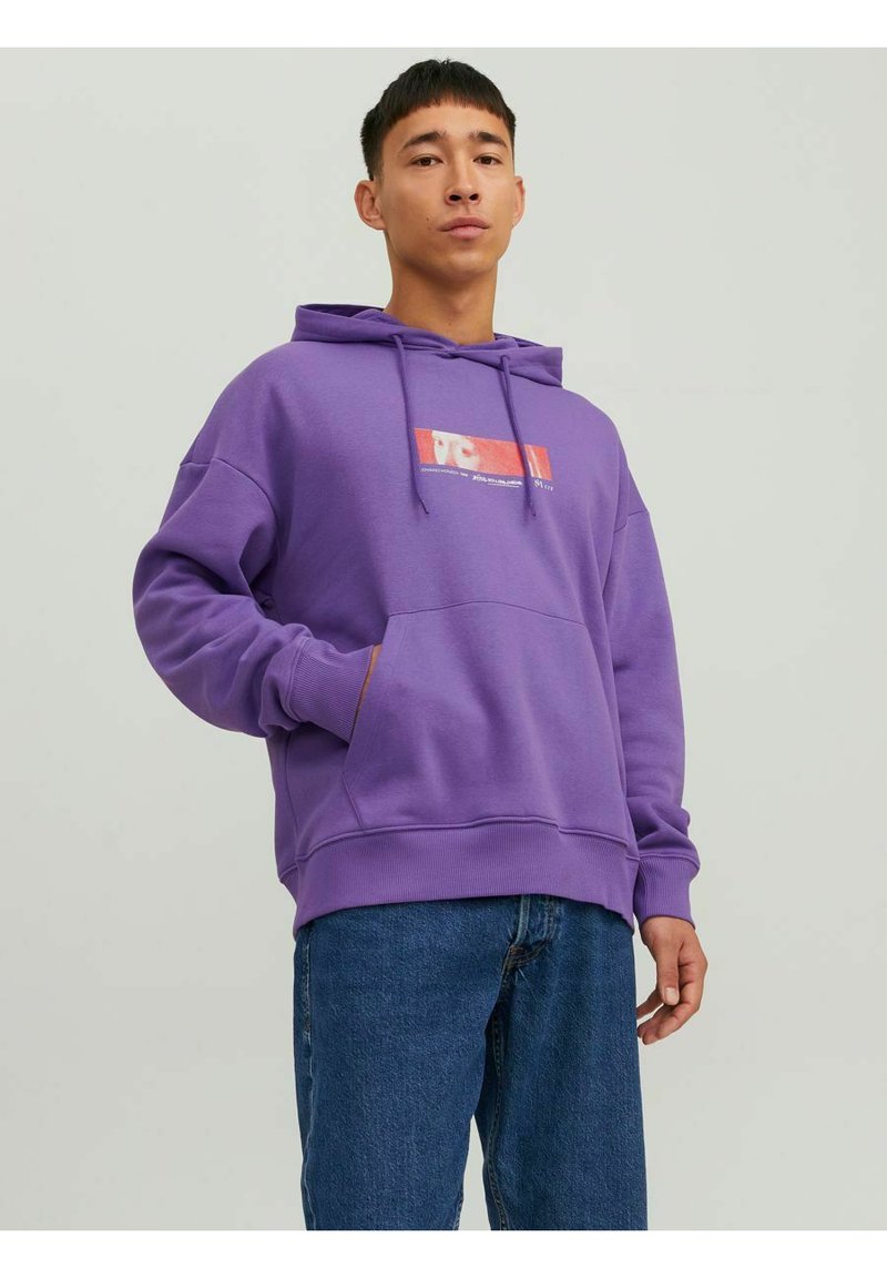 Jack & Jones JORMASTERPIECE HOOD UNISEX Hoodie deep lavender/paars gemêleerd Zalando.nl