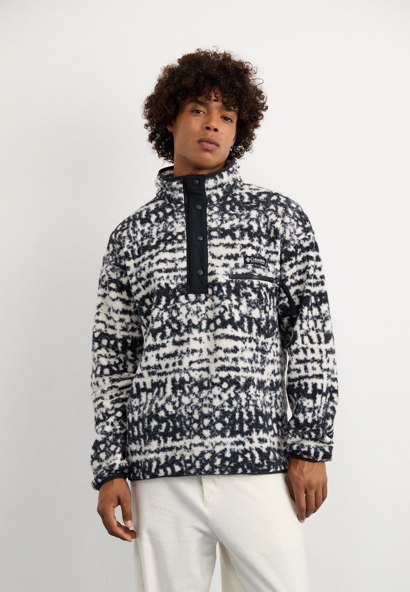 Columbia HELVETIA™ PRINTED HALF SNAP - Sweat polaire - black