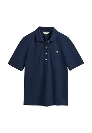 GANT SLIM FIT - Polo - evening blue
