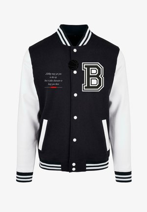 Giubbotto Bomber - black white