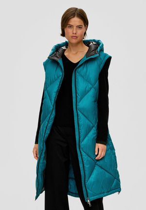 s.Oliver Veste sans manches - petrol