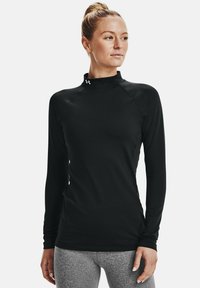 Under Armour - COLDGEAR - Topper langermet - black Miniatyrbilde 1