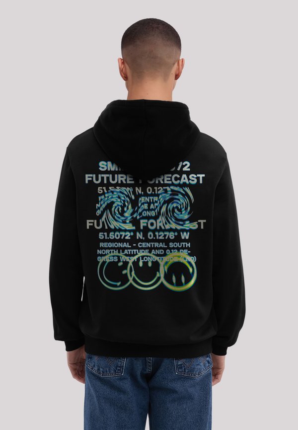 SMILEY ORIGINALS FUTURE FORECAST STREETWEAR - Kapuzenpullover - schwarz