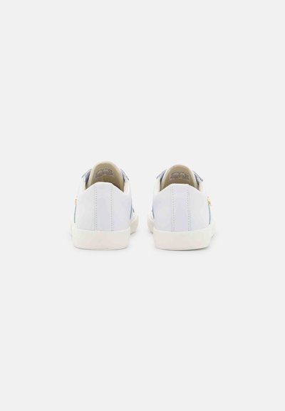 Lauren Ralph Lauren JANSON II ACTION LEATHER SNEAKER - Baskets basses - real white