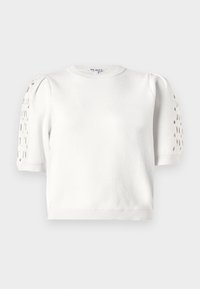 OBJYUKI NOOS - Print T-shirt - white sand