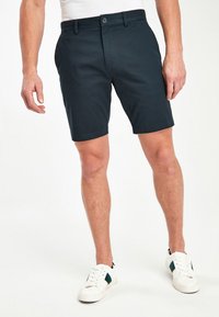 Next - STRETCH - Shorts - blue Immagine in miniatura 1