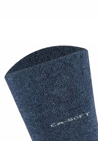 camano UNISEX SOFT EINFARBIG 8ER PACK - Calcetines - blau