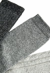Next 3 PACK STANDARD - Strumpor - grey sparkle