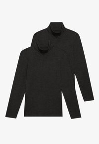 LONG SLEEVED ROLL NECK TOP 2 PACK - Pitkähihainen paita - 2x b65