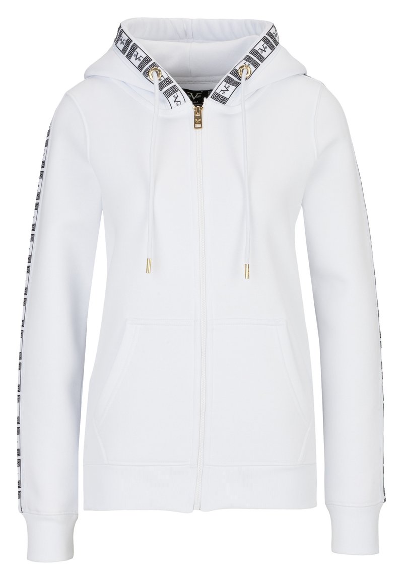 19V69 ITALIA Eleana Felpa Con Cappuccio Donna - Grigio Scuro, Cotone 90% Elastan 10%, Taglia L