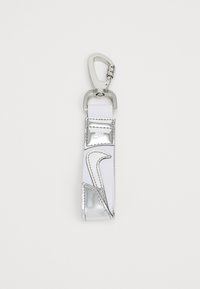 Nike Sportswear PREMIUM KEY HOLDER UNISEX - Portachiavi - metallic silver-coloured/white