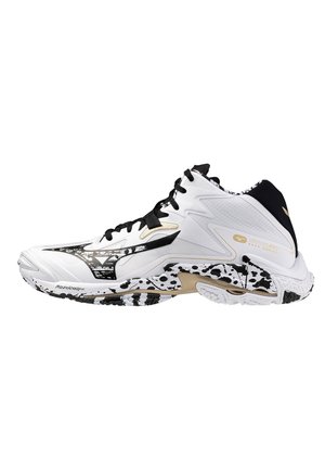 WAVE LIGHTNING  MID - Zapatillas - white black gegold