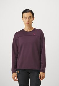 Peak Performance TRAIL POLARTEC CREW - Felpa in pile - mystic purple