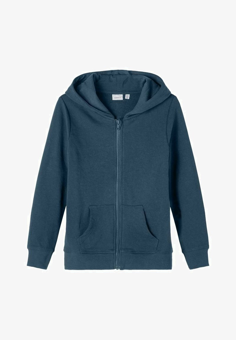 Name it CARD HOOD - Sweatjacke - titan