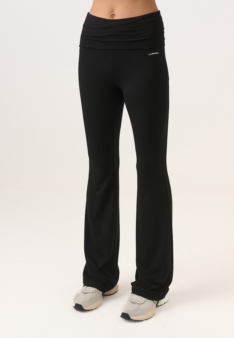 LA MANIA JAKE - Kalhoty - black