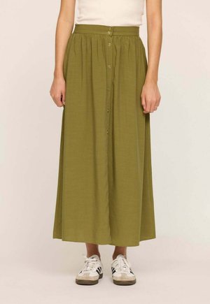 JUPE PIKY  - Jupe trapèze - olive