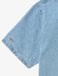 BLKVIS DENIM SHORTSLEEVE UNISEX - Camicia - victoria blue