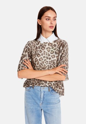 Marc Cain PULLOVER - Strickpullover - granola