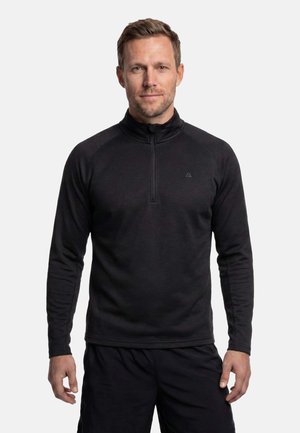 Danish Endurance, MOMENTUM HALF ZIP RUNNING 1-PACK - T-shirt à manches longues - black