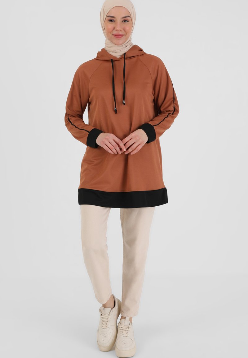 Modanisa Hoodie tan Modanisa Hoodie tan