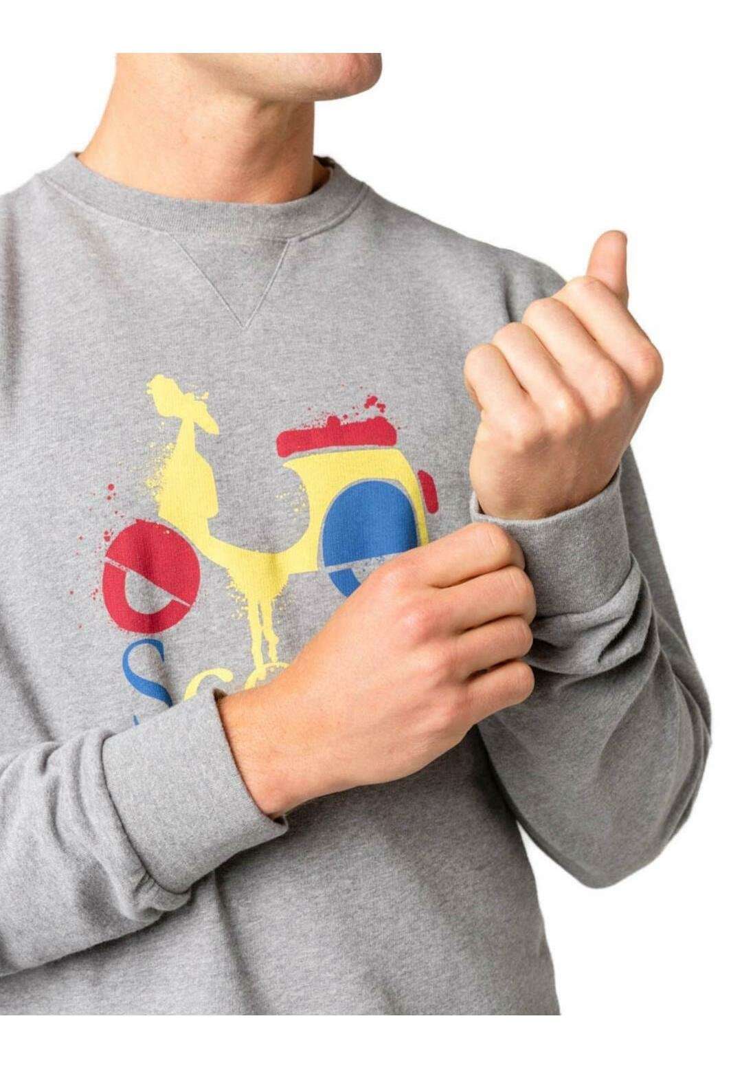 Sudadera Scotta classic hood marino para hombre-z