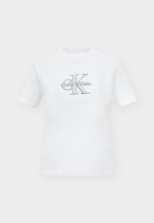 zalando — Calvin Klein Jeans · CLASSIC GLITTER MONOLOGO TEE - T-shirt con stampa
