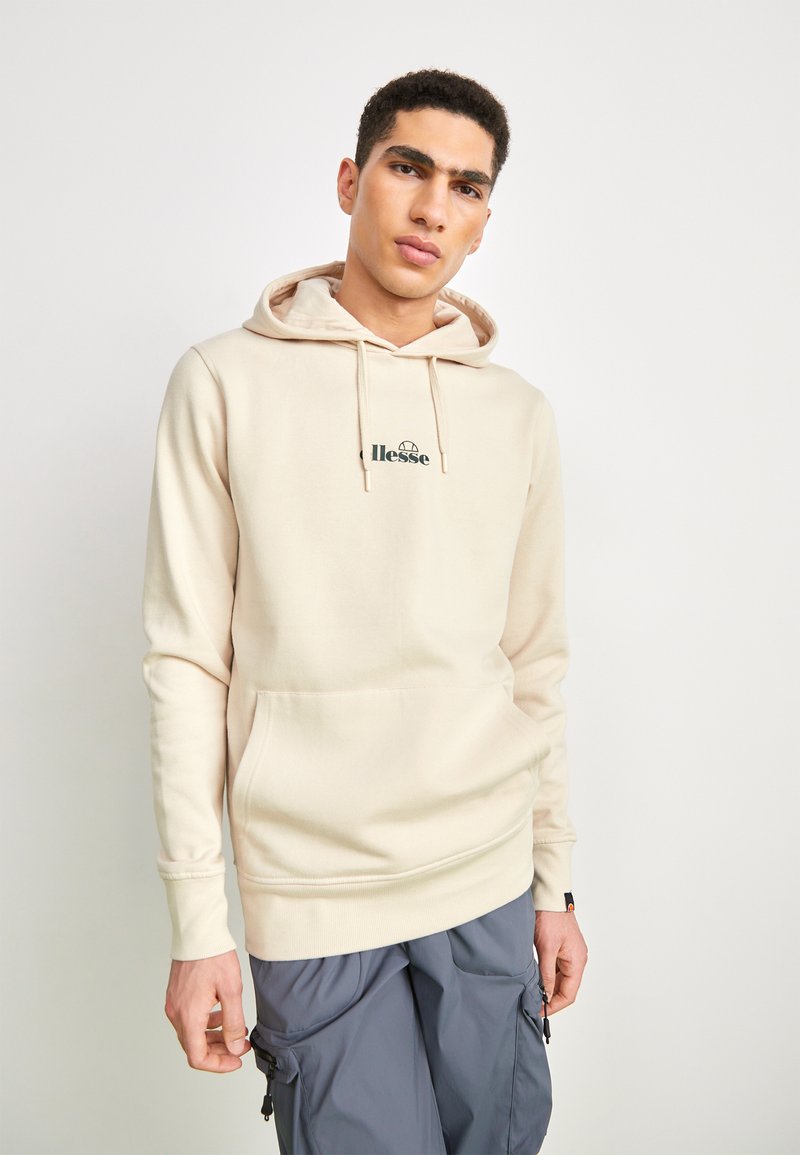 Ellesse - Sweat Capuche Uni Bleu Ciel Chiné