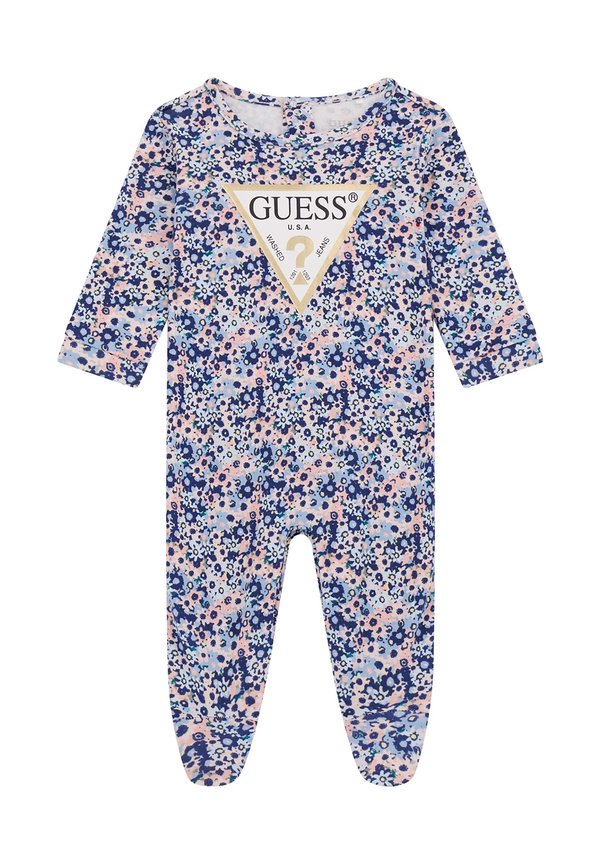 Strampler - mehrfarbig grundton blau