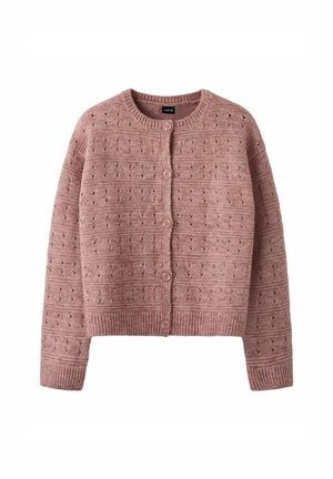 REGULAR FIT - Cardigan - elderberry