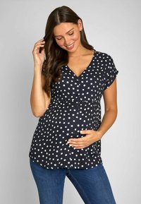 JoJo Maman Bébé SPOT REGULAR FIT - Palaidinė - navy