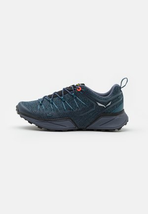 DROPLINE - Hiking shoes - mallard blue/grisaille