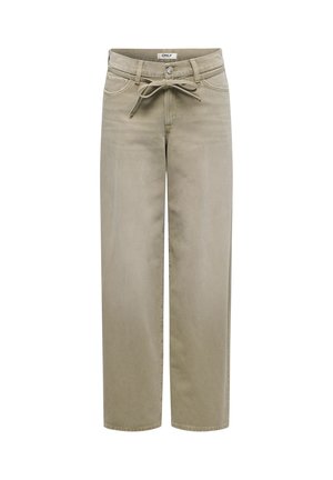 ONLY, ONLGIANNA MW STRAIGHT COLOR DNM DOT - Jean boyfriend - sage green
