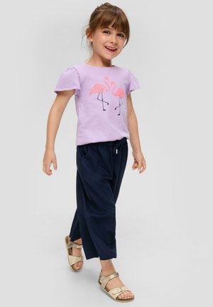 LOOSE - Trousers - navy