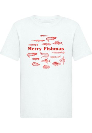 Print T-shirt - white