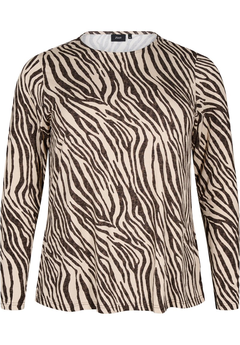 Zizzi Blouse bruin