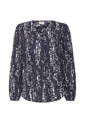 Fransa, FRARIANA BL - Bluse - nightsky driz drop