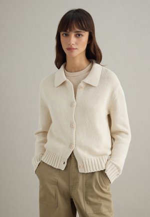 Chaqueta de punto - light beige