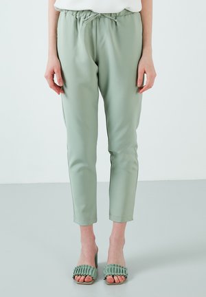 LELA REGULAR FIT - Püksid - mint