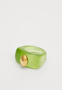 PAGAN AND VEGAN - Ring - green/gold-coloured