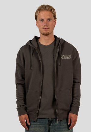 OXFORD HOODIE - Zip-up sweatshirt - grey