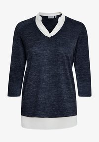 Non sélectionné, navy blazer melange