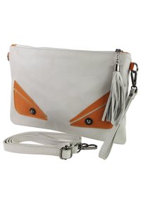 DrachenLeder Sac bandoulière - grau/braun
