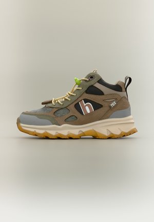 Bisgaard, FINN UNISEX - Členkové šnurovacie čižmy - khaki