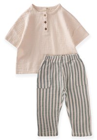 Cigit MUSLIN SET 2 - Hlače - light green