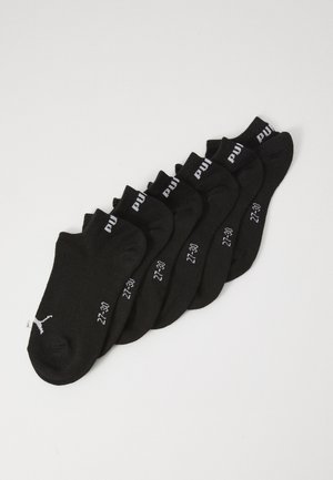 PLAIN SNEAKER UNISEX 6 PACK  - Socken - black