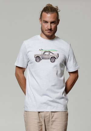 SURF PICKUP - T-Shirt print - cool heather grey
