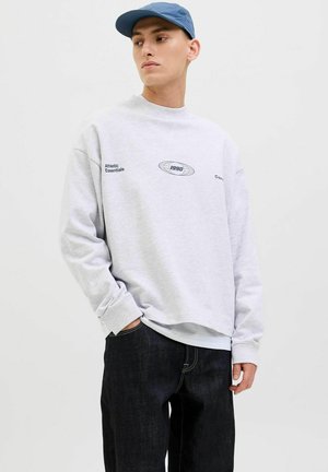 Sweatshirt - white melange