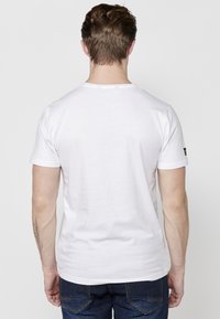 Koroshi SHORT SLEEVE - Triko s potiskem - blanco   white